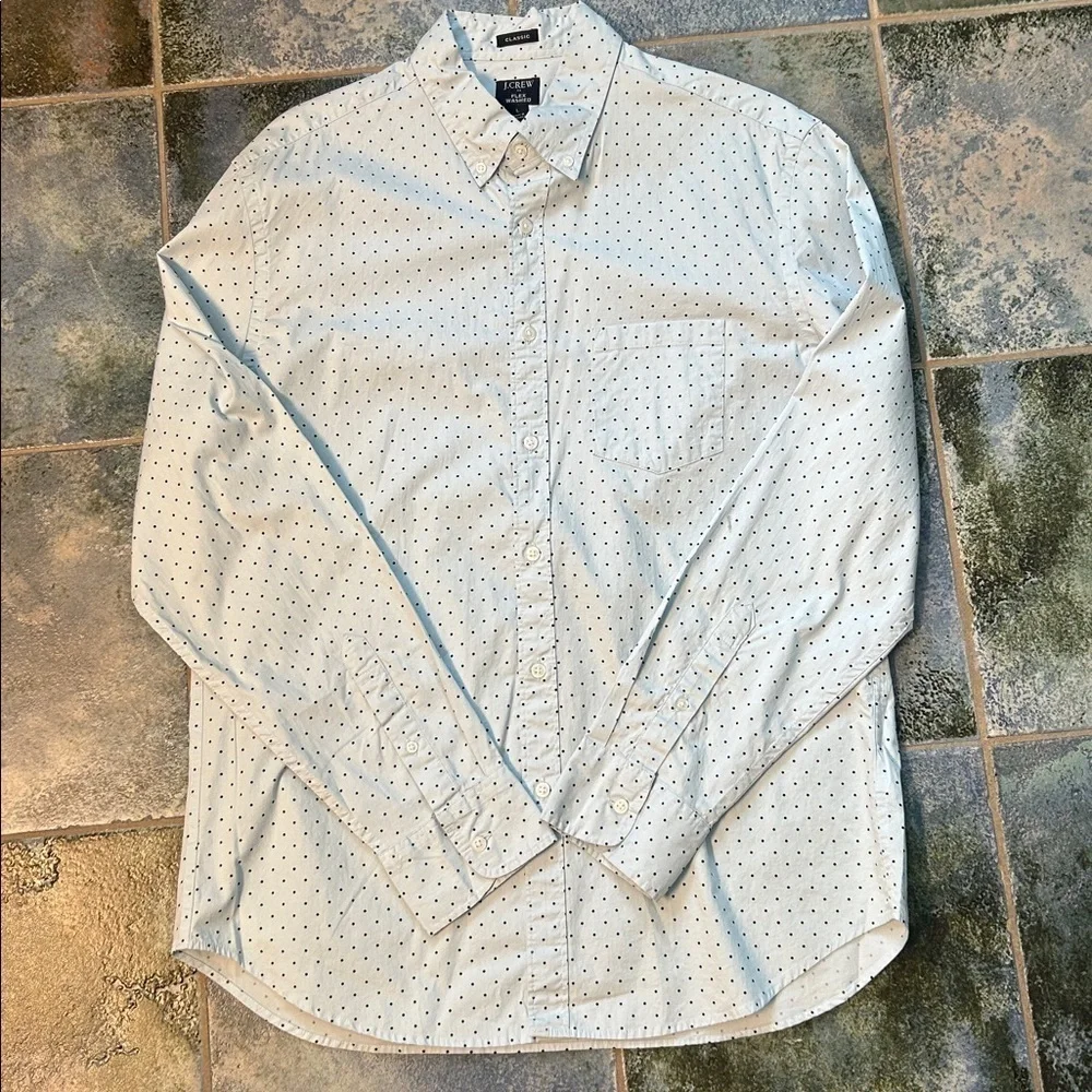 J. Crew classic flex washed shirt, size Large. New.
